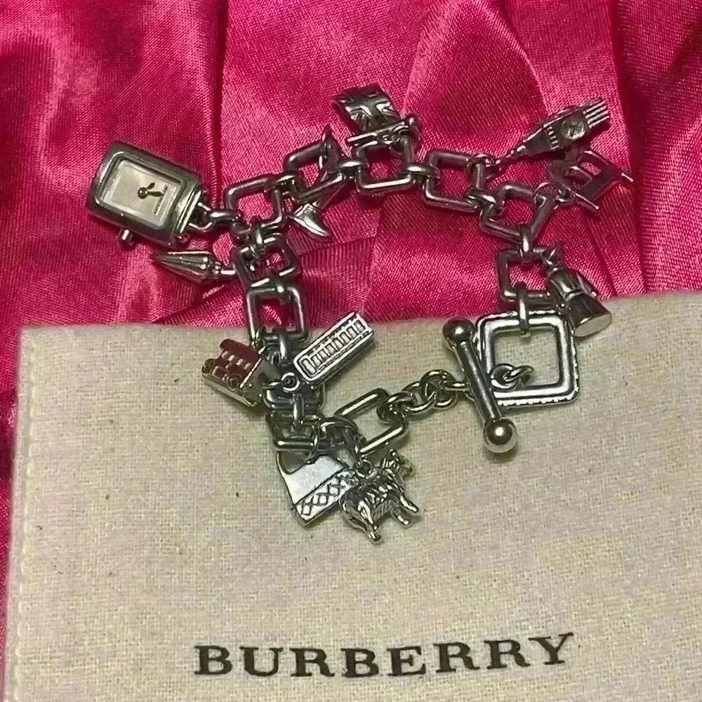 Burberry Gorgeous Authentic Watch Charm Bracelet